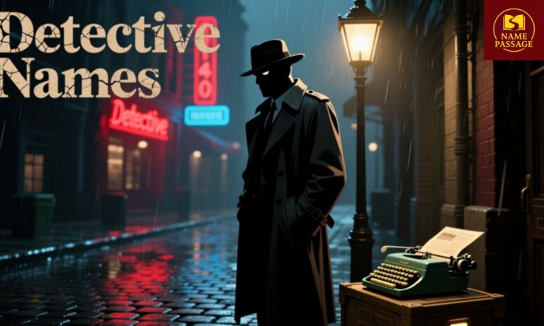 Detective Names