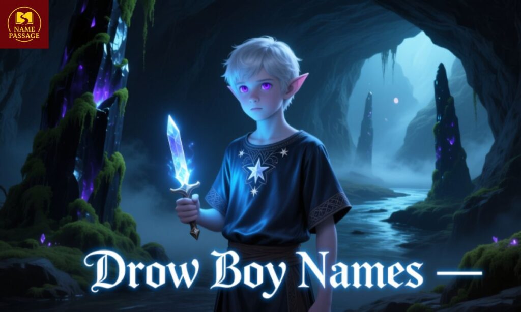 Drow Boy Names