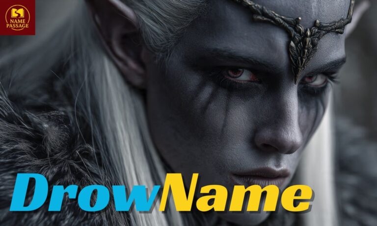 Drow Names