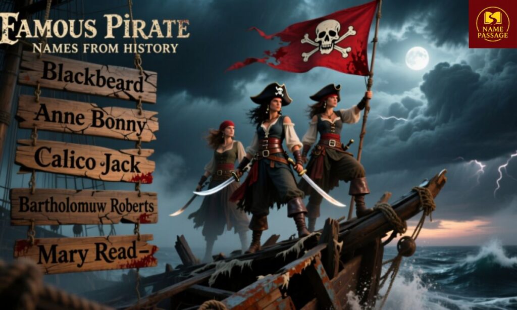 Famous Pirate Names from History