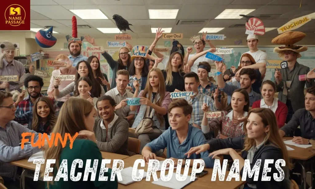 Funny Teacher Group Names