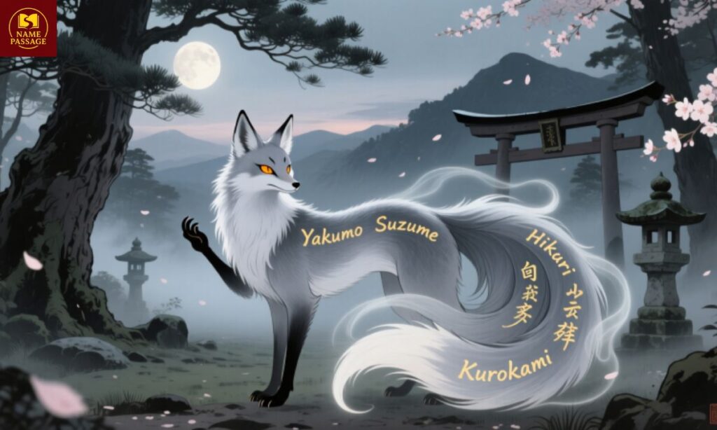 Kitsune Names from Mythology and Folklore