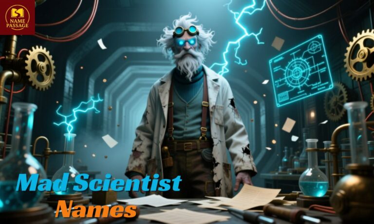 Mad Scientist Names