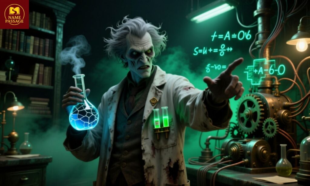 Male Mad Scientist Names with Maniacal Authority