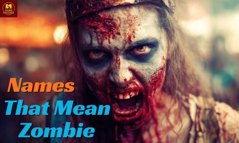 Names That Mean Zombie