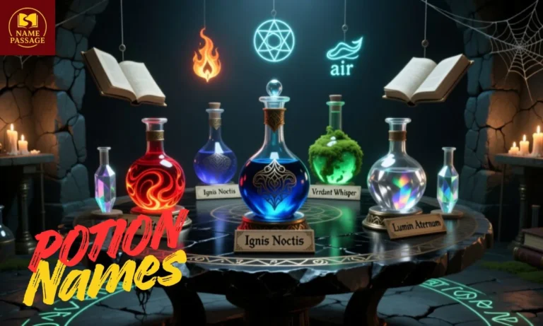 Potion Names