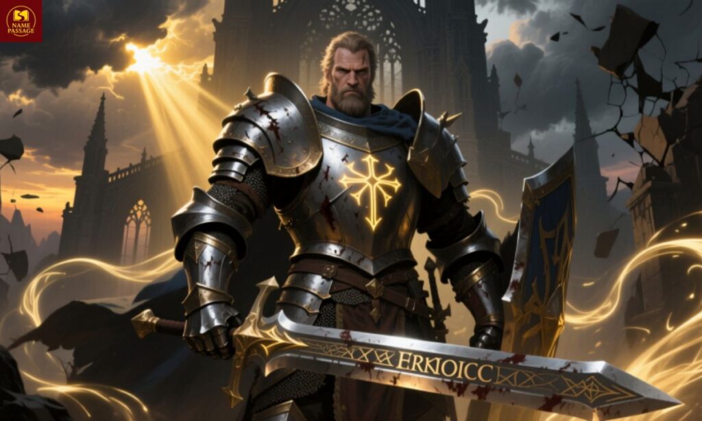 Powerful Male Paladin Names with Heroic Meanings