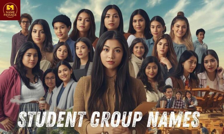 Student Group Names