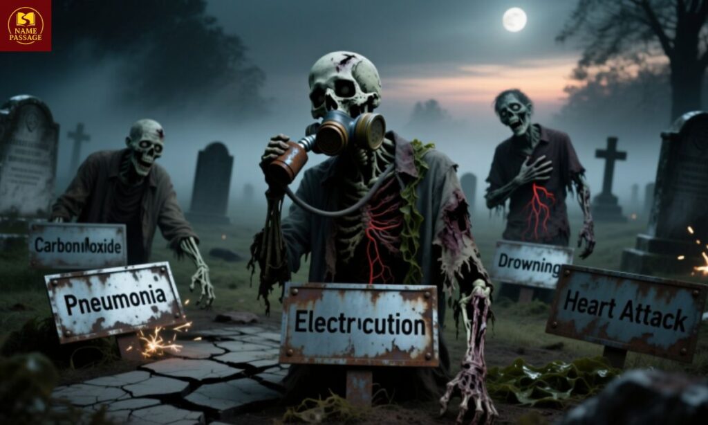 Zombie Names Based on Cause of Death
