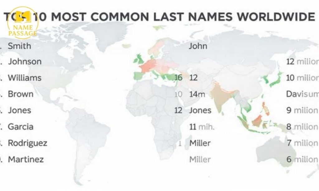 W Last Names and Their Global Popularity