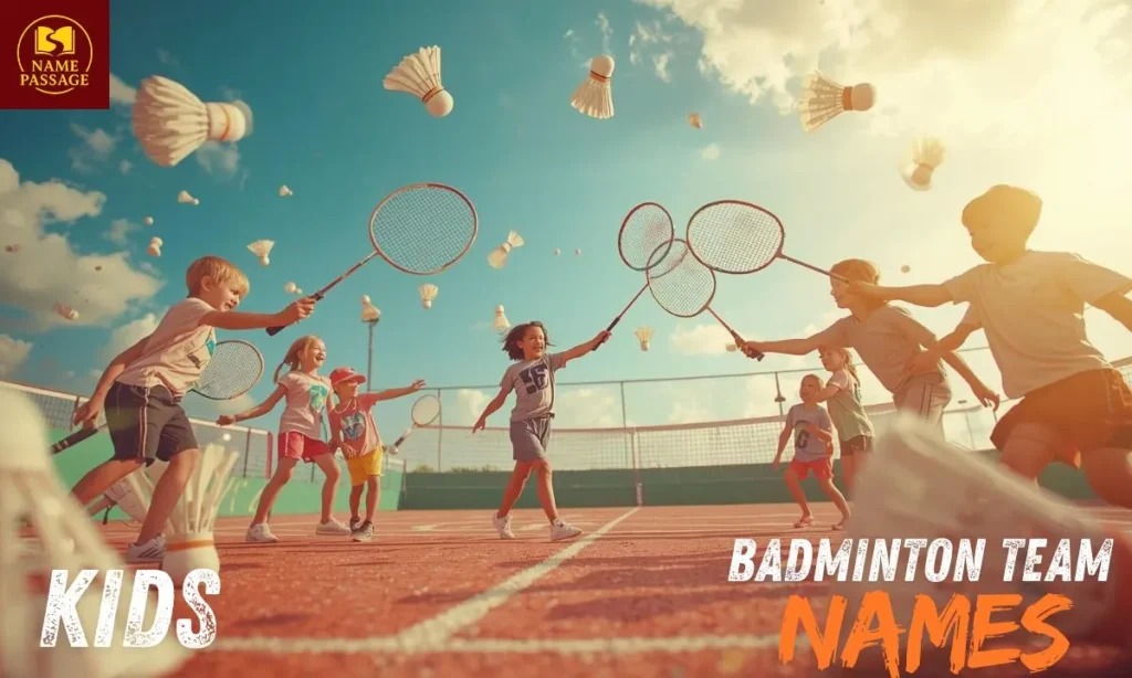 Badminton Team Names for Kids