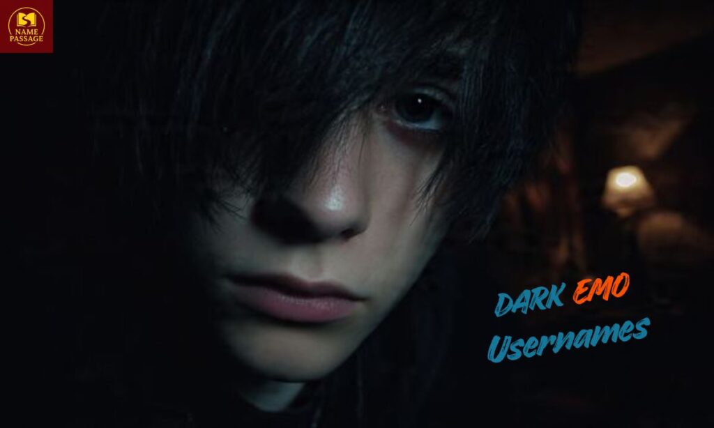Dark Emo Usernames