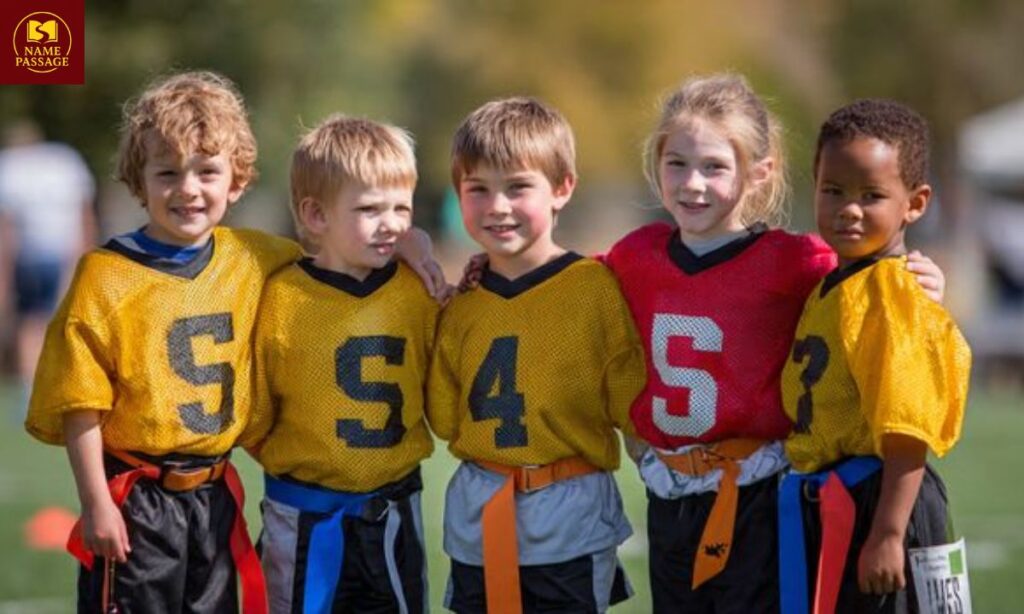 Flag Football Team Names for Kids and Adults