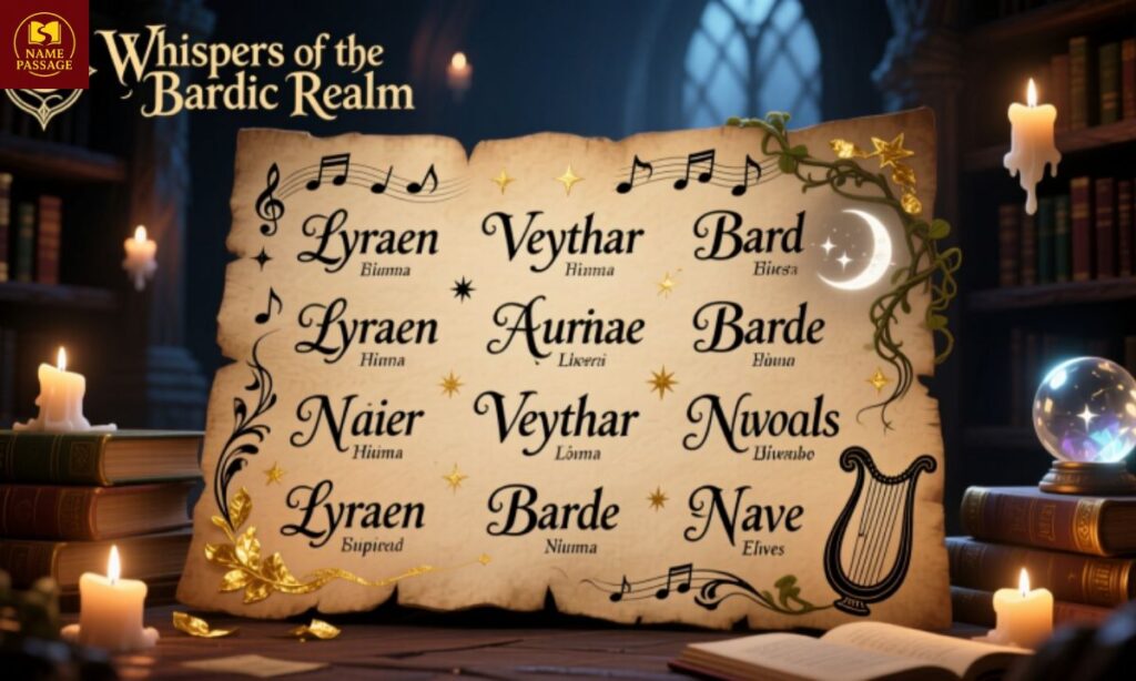 Half Elf Bard Names