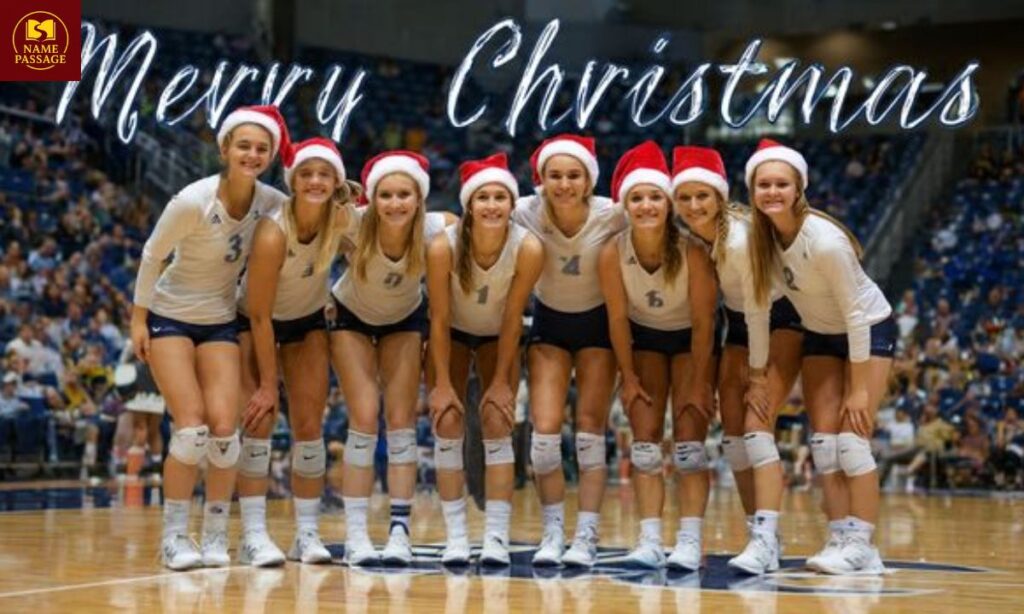 Volleyball Team Names Christmas