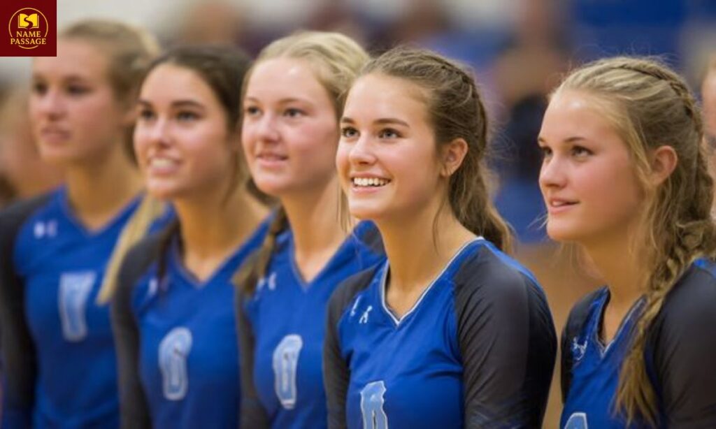 Volleyball Team Names for Blue Jerseys